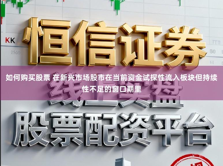 如何购买股票 在新兴市场股市在当前资金试探性流入板块但持续性不足的窗口期里