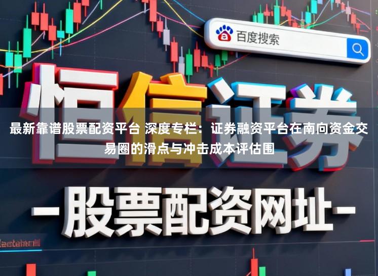 最新靠谱股票配资平台 深度专栏:证券融资平台在南向资金交易圈的滑点与冲击成本评估围