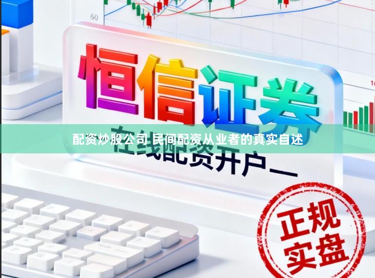 配资炒股公司 民间配资从业者的真实自述